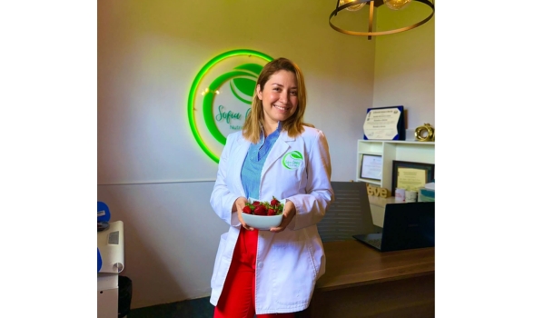 Lic. Sofía Cortez, nutricionista en Santa Ana, El Salvador